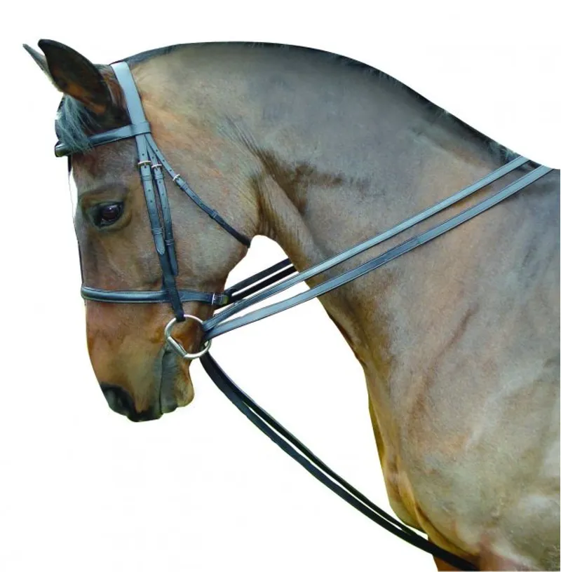 Kincade Leather Draw reins - Brown